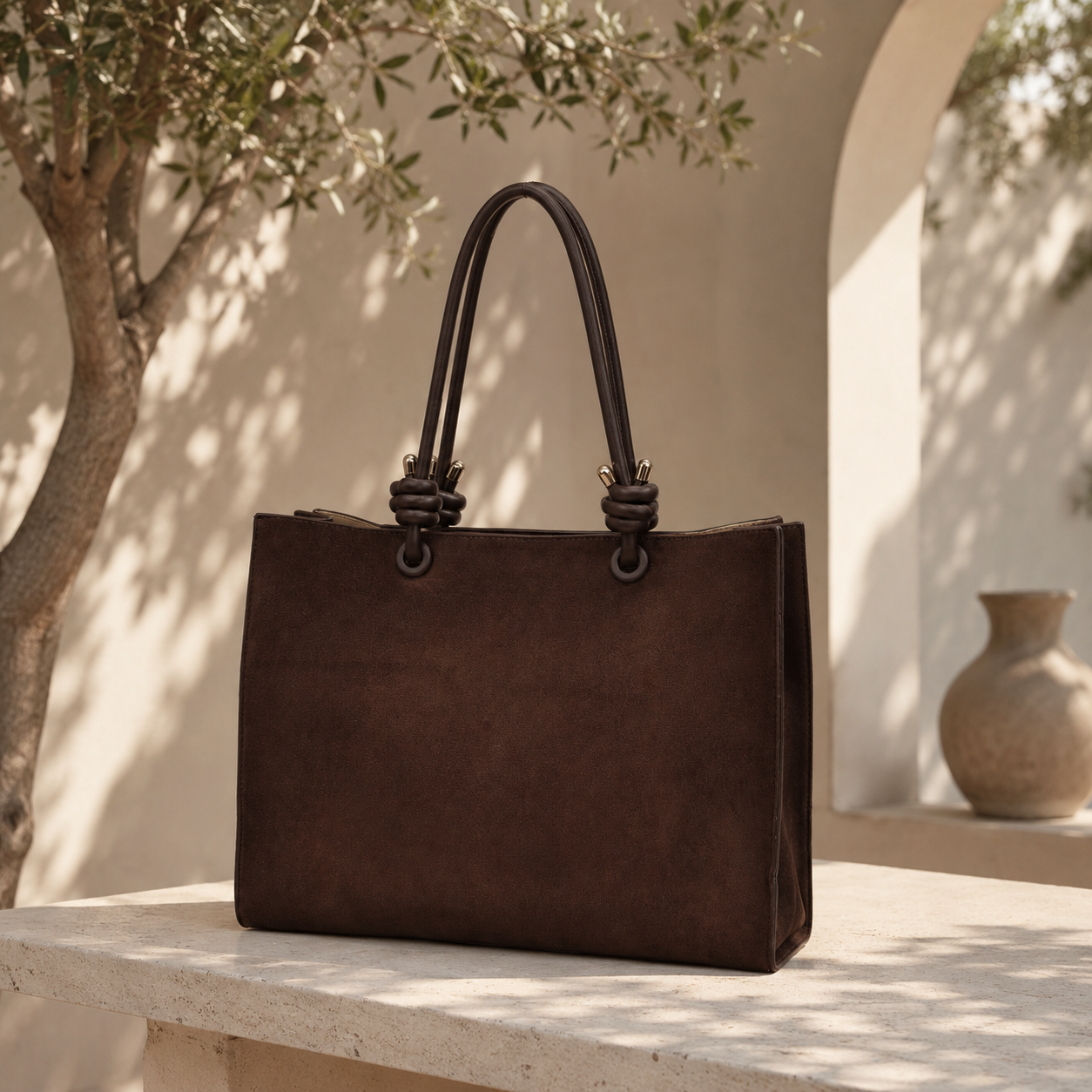 Suede Bag