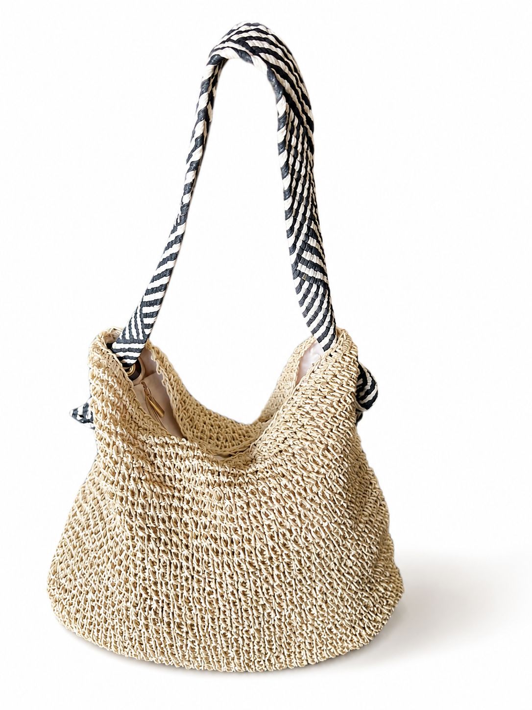 Bolso Boho Crochet trenzado rafia - Arden House