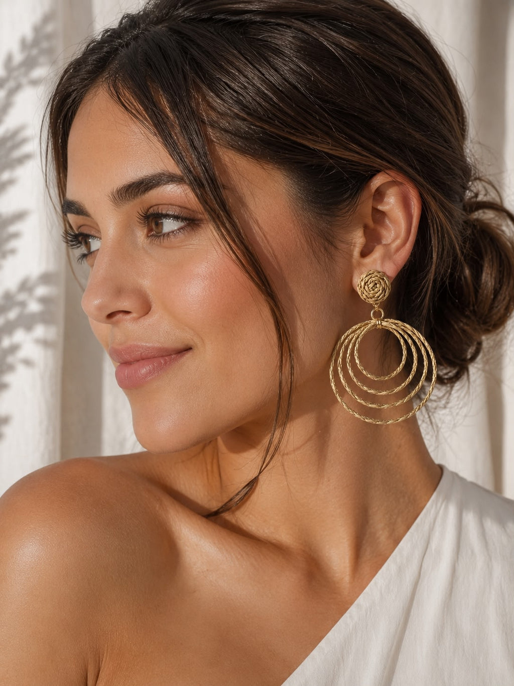Pendientes de Rafia Boho