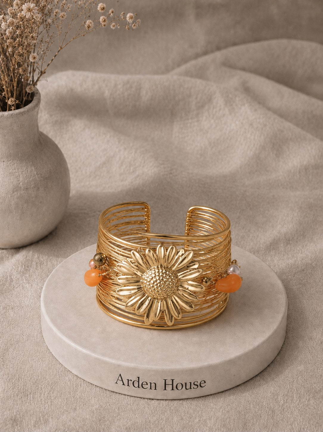 Brazalete Daisy Ibiza Gold
