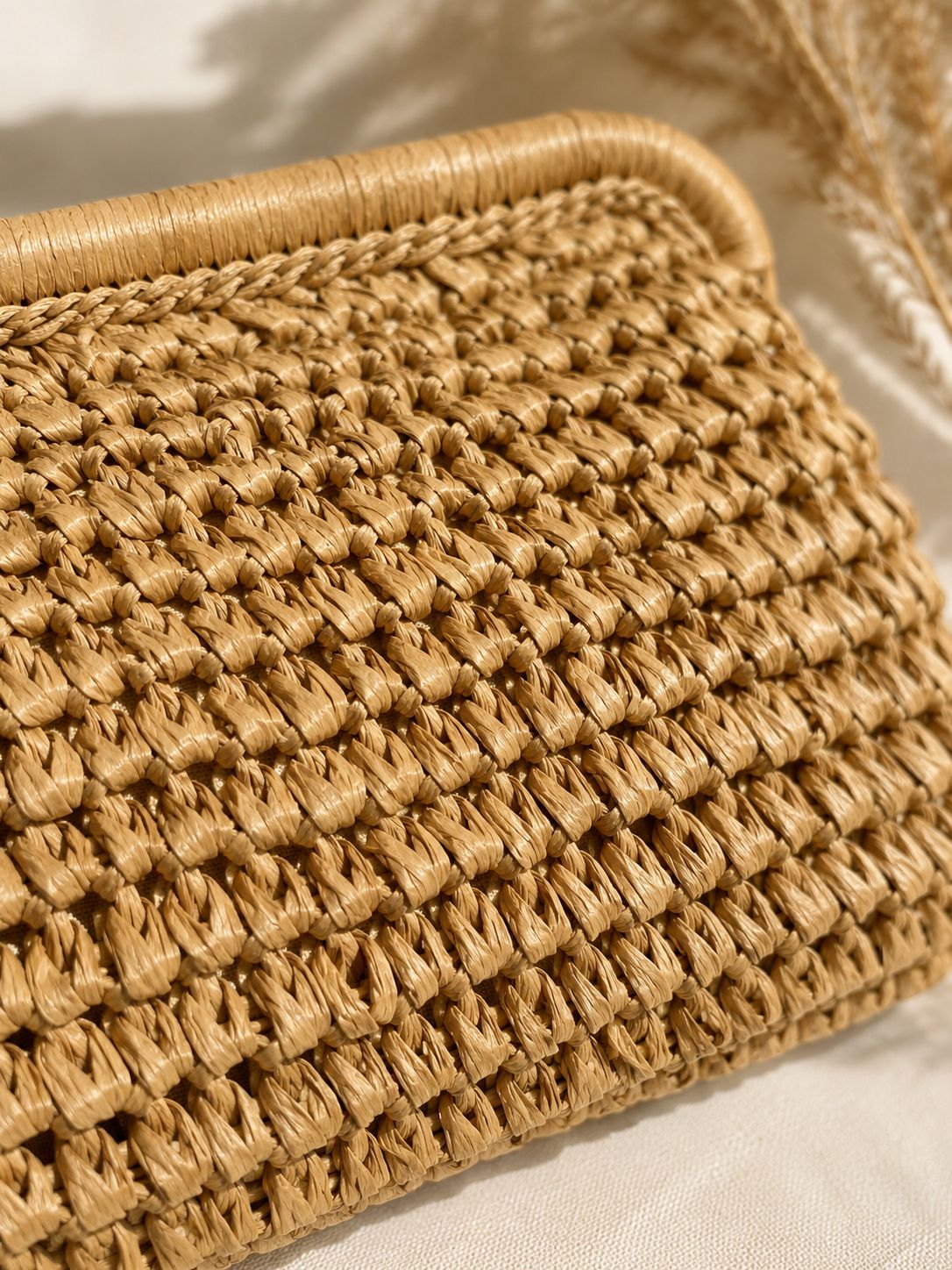 Bolso Boho Clutch rafia - Arden House